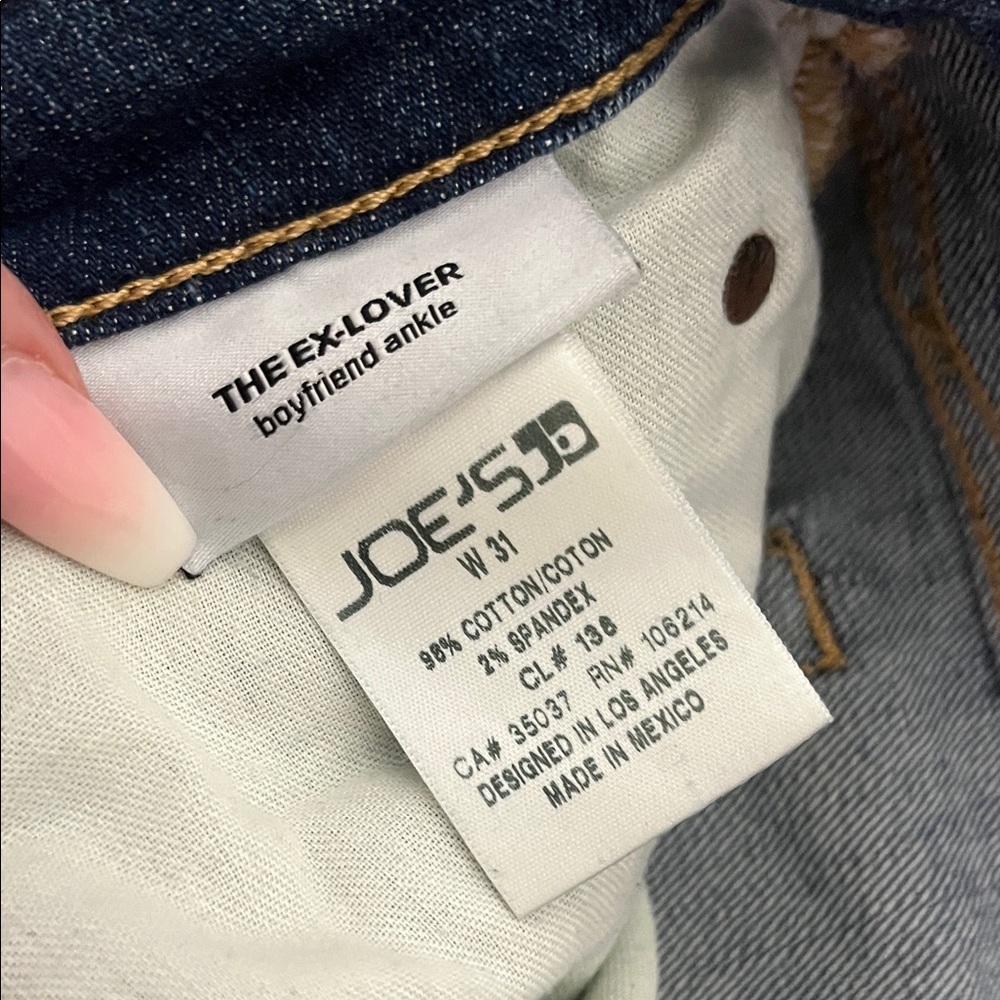 Joe's Jeans The Ex-Lover Boyfriend Ankle - Picture 4 of 8